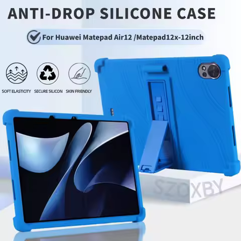 For Huawei Matepad 12X Kickstand Coat Shockproof Cover MatePad Air 12 Soft Silicon Stand Protective 