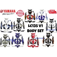 LC135 V1 BODYSET COVER SET LC135 V1 COVER SET BODY SET LC135 V1 LC ES 1S8-F0000 ORIGINAL100%YAMAHA