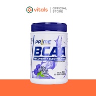 PR1ME BCAA Blue Raspberry Slush (450g) l ไพร์ม บีซีเอเอ พลัส กลิ่นมิกซ์เบอร์รี่ (450กรัม)