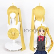 [On Hand]Bocchi The Rock Nijika Ijichi Cosplay Wig 82cm Long Yellow Hair Halloween Party Costume