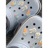 jibbitz crocs jibbitz set crocs jibbitz set Original Matching Blue Miffy Bunny Cute Hole Shoes Flowe