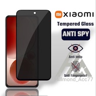 Tempered Glass Anti Spy Xiaomi Mi A2 / 6X / 8 Lite / 9 / 9 Lite / 9T / 9T Pro / 9X / 9 Pro / 10I / 1