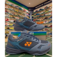 Yonex MACH/YONEX MACH 5 BLUE GRANITE/SUN BURNT BADMINTON Shoes