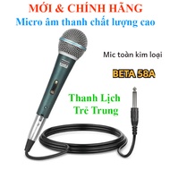 Micro Chuyên Nghiệp Huyền Thoại SM58 Âm thanh rõ ràng Kim Loại cao cấp\ Beta 58A \ DM-8000 \ RAYHAYE