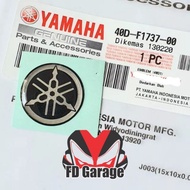 EMBLEM YAMAHA 40D-F1737-00 (2.5CM X 2.5CM)