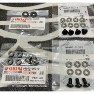 Yamaha RXZ 5PV Skru Waser Dawai Cover Ekzos Original Japan 98907-06010 / 98980-06010 / 90201-05013 /