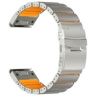 26mm 22mm Titanium Silicone QuickFit Strap for Garmin Enduro 3 2 Forerunner 970 965 955 945 935 Prem