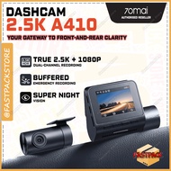 📸 70mai A410 Dash Cam | Dual Dash Camera 2.5K+1080P with HDR | Night Vision