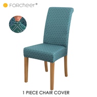 FORCHEER Dining Chair Cover 1 Piece Stretchable Chair Cover Removable for Dining Room Dining Chair P