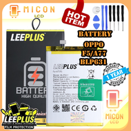 battery oppo F5/A77แบต อ้อปโป้ f5/a77BLP631/แบตเตอรี่ที่ได้มาตรฐานโรงงาน แบตคุณภาพรับประกัน 1ปี