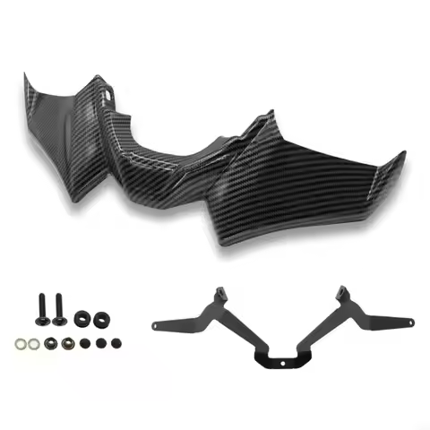R53D Motorcycle Front Spoilers Aerodynamic Wing Deflector Fairing for MT-07 Replacement Fairing Moto