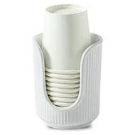 -Tech-2pcs Paper Cup Holder, Disposable Cup Holder, Desktop Cup Holder, Multifunctional Cup Storage