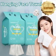 Hanging Disposable Facial Tissue Cotton Makeup Remover Tissue Soft Comfort Cotton Facial Tissue 洗脸巾
