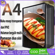 A4 Restaurant Menu Book Leather Menu Protective Cover Menu Cover Restaurant Book Cover