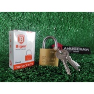 BIGEN 30MM PADLOCK • BIGEN 30MM YELLOW PADLOCK