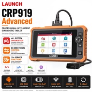 LAUNCH CRP919 Advanced OBD2 Diagnostic Tool Full System Active Test 35 Services ECU Coding Proton Pe