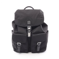 【二手】Tory Burch 女士黑色尼龍皮革雙肩包 169165001（全新）