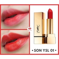 Ysl LIPSTICK MINI SIZE COLOR 01 LE ROUGE