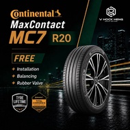 Continental MaxContact MC7 R20 245/40 R20 275/35 R20 (with installation)
