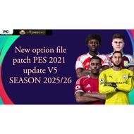 PES 2021 OPTION FILE  PATCH JULY 2025/2026 FOR PS4 PS5 - DIGITAL DOWNLOAD