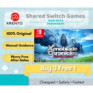 ⚡Buy 3 Free 1⚡Nintendo Switch Digital Xenoblade Chronicles 1 Own Data Eshop