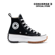 CONVERSE RUN STAR HIKE HI BLACK/WHITE/GUM FOUNDATIONAL CANVAS - 166800C - 166800CU_H0BKXX