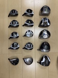 Callaway 高爾夫球桿頭套裝（15 件） - 一號木桿頭和球道木桿頭 - 豪華套裝。
