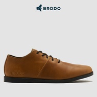 BRODO - Signore Low Vintage Brown Shoes