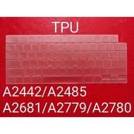 MacBook Apple A2442 A2485 A2681 A2779 A2780 TPU Keyboard Film Protective