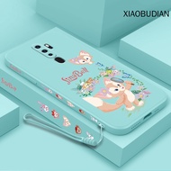 Phone Case For Huawei nova3 nova3i nova3e nova4 nova4e cute fox liquid silicone, all-round protection phone case