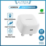 UGREEN PD 20W USB C Adapter Fast Charger QC 3.0 Charger Type C Adapter Plug Samsung Galaxy S22