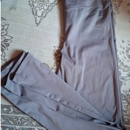 Preloved Seluar Elgini warna grey bootcut size M
