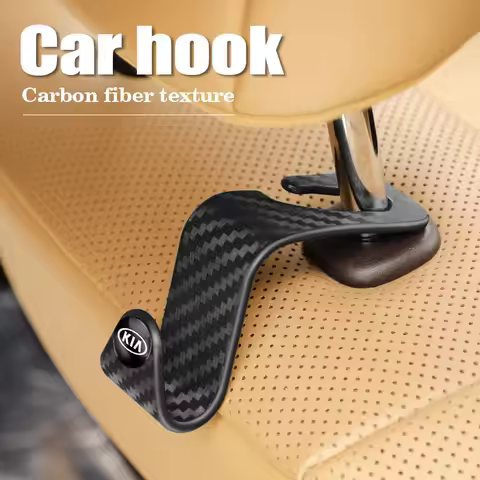 Car Interior Rear Seat Hook Handbag Clothes Holder Accessories For Kia KN Sportage Ceed Picanto Rio 