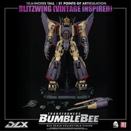 THREEZERO 變形金剛 大黃蜂 外傳 DLX 閃電 復古配色 限定版 Blitzwing Transformers