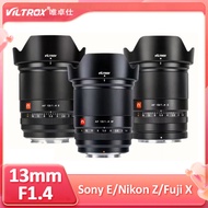 Viltrox 13mm F1.4 AF APS-C Ultra Wide Angle Lens Auto Focus Large Aperture Lens For Camera Sony E Ni