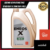 (ORIGINAL) ENEOS 5W30 Semi Synthetic Engine Oil ENEOS X API SP/CF (4L)