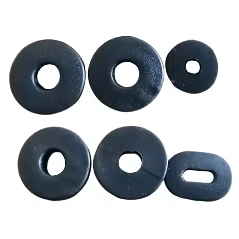6 Pieces Performance Rubber Side Cover Grommet Eyelet Ring Replacement for Suzuki GN125 GN125 HJ125 