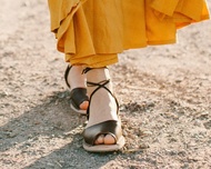 女士涼鞋、皮革涼鞋、綁帶涼鞋、女裝涼鞋、波西米亞風涼鞋