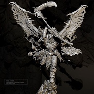 55mm 80mm ZB3D Model Angry Death Resin Soldier White Model TD-4444/3D