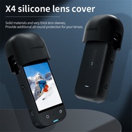 Silicone Lens Cap For Insta360 X4 Panorama Camera Lens Cap Soft Silicone Lens Protective Cover For I