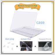 Ready Stock in Malaysia2022 Macbook Transparent Case for Air/Pro 11"13"15" Macbooks A1465、 A2251、 A2