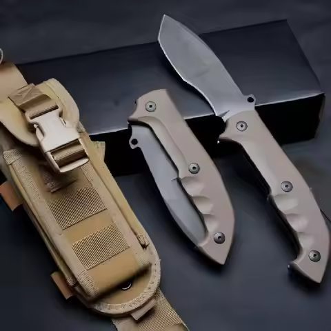 FOX-500 folding knife, sharp fruit knife, outdoor tool camping knife, multi-purpose folding outdoor 