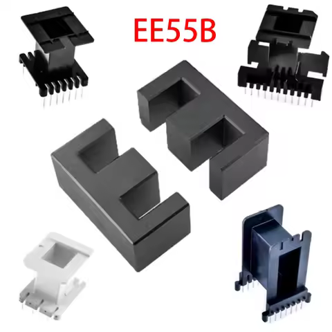 EE55B 8/14/20Pins 4+4 7+7 11+11 EE Mn-Zn PC40 PC95 PC44 Vertical Horizontal Transformer Ferrite Magn