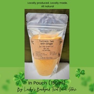 Turmeric Tea with Ginger in Pouch By Lucky's Backyard Treat Online Store