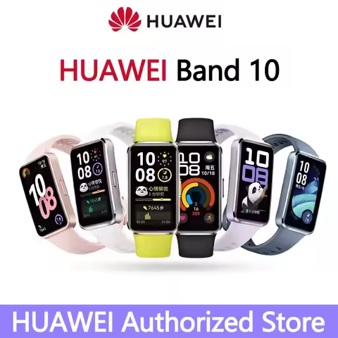 HUAWEI Band 10 Smartwatch Original Compatible with IOS & Android,Sleep Tracking,Health monitor,14 da