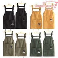 CHIHIRO1BFT8 Cooking Aprons, Professional 2 Sizes Barber Apron,  Large Pocket Waterproof Breathable 