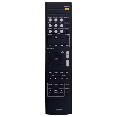 Compatible with Onkyo AV Receiver TX-SR252 TX-SR353 TX-SR373 TX-SR383 HTP-395 HT-R395 HT-S3800 HT-S3