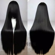Full Lace Wig Long Straight Wig High Quality Import Wig Hair Wig for Woman Wig for Men