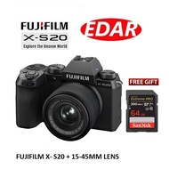 FUJIFILM X-S20 Mirrorless Camera Body & With 15-45mm & 16-50 mm Kit | Fujifilm Warranty