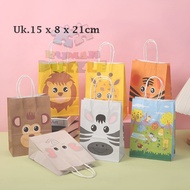 Animal Paper Bag/Gift Paper Bag/Birthday Paper Bag/Souvenir Bag
